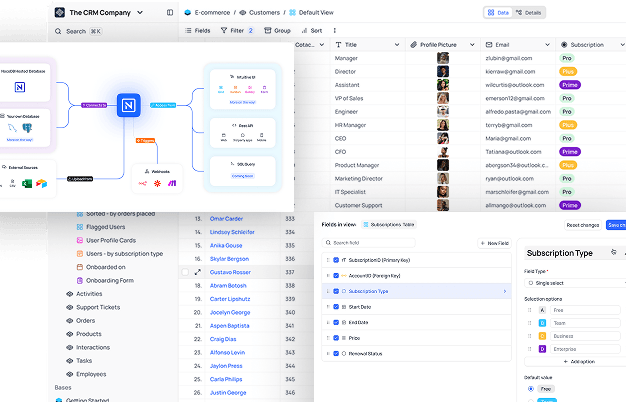 NocoDB Screenshot