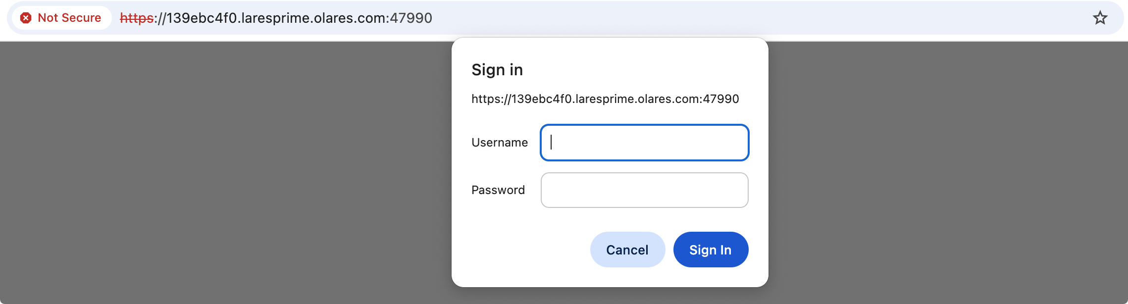 Sign in to Sunshine