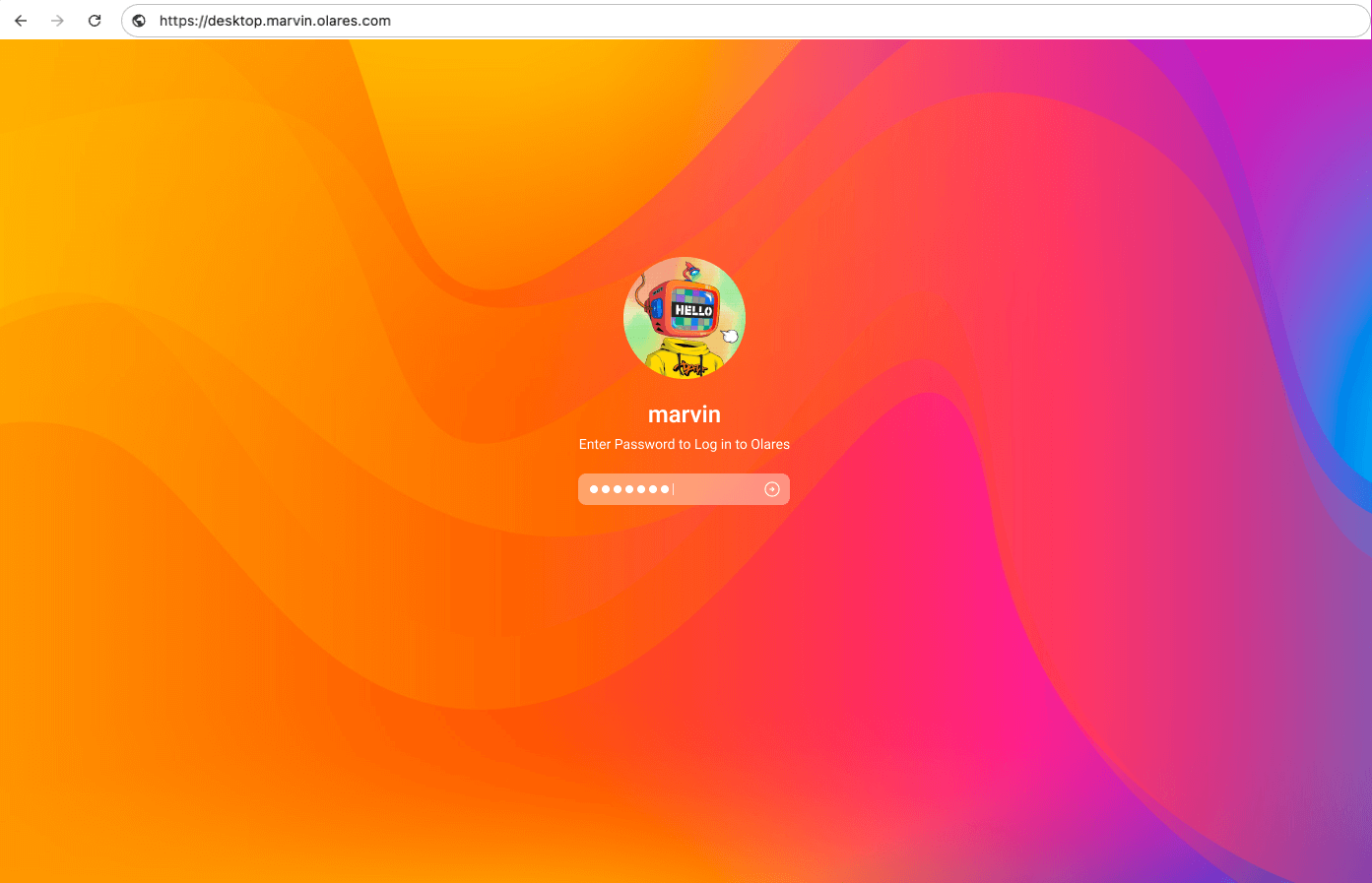 Log in