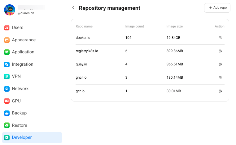 Repo management