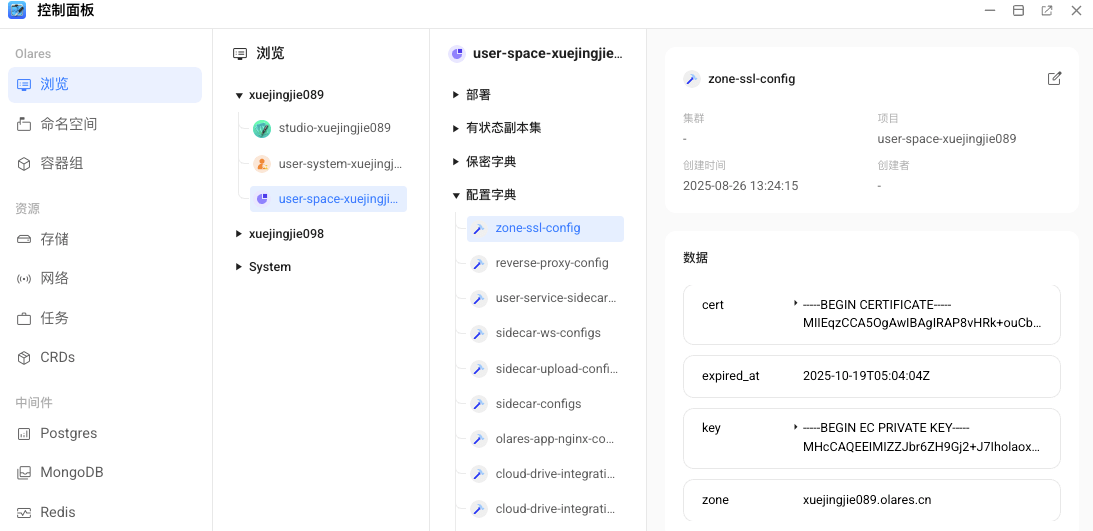configmaps