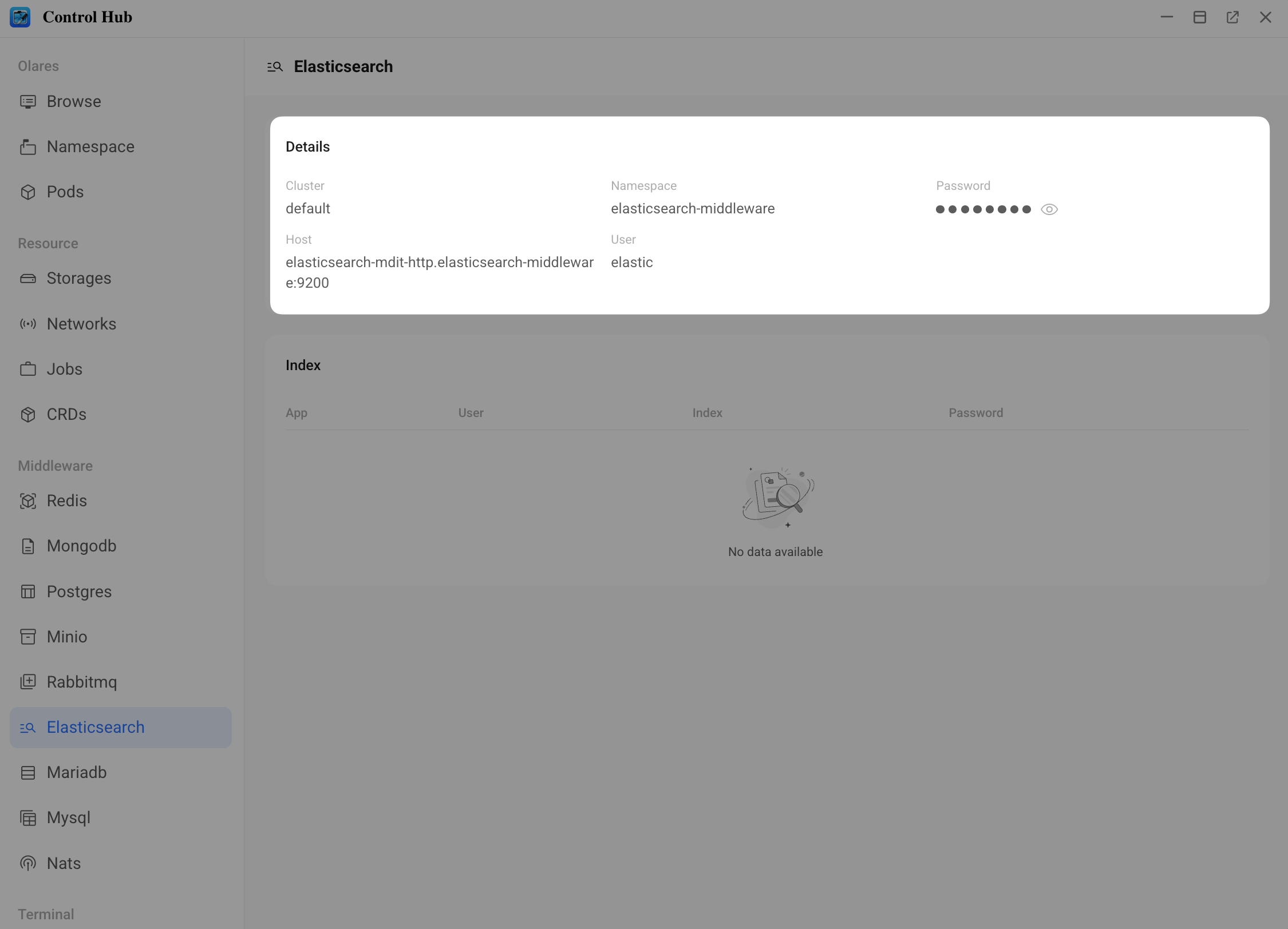 Elasticsearch details