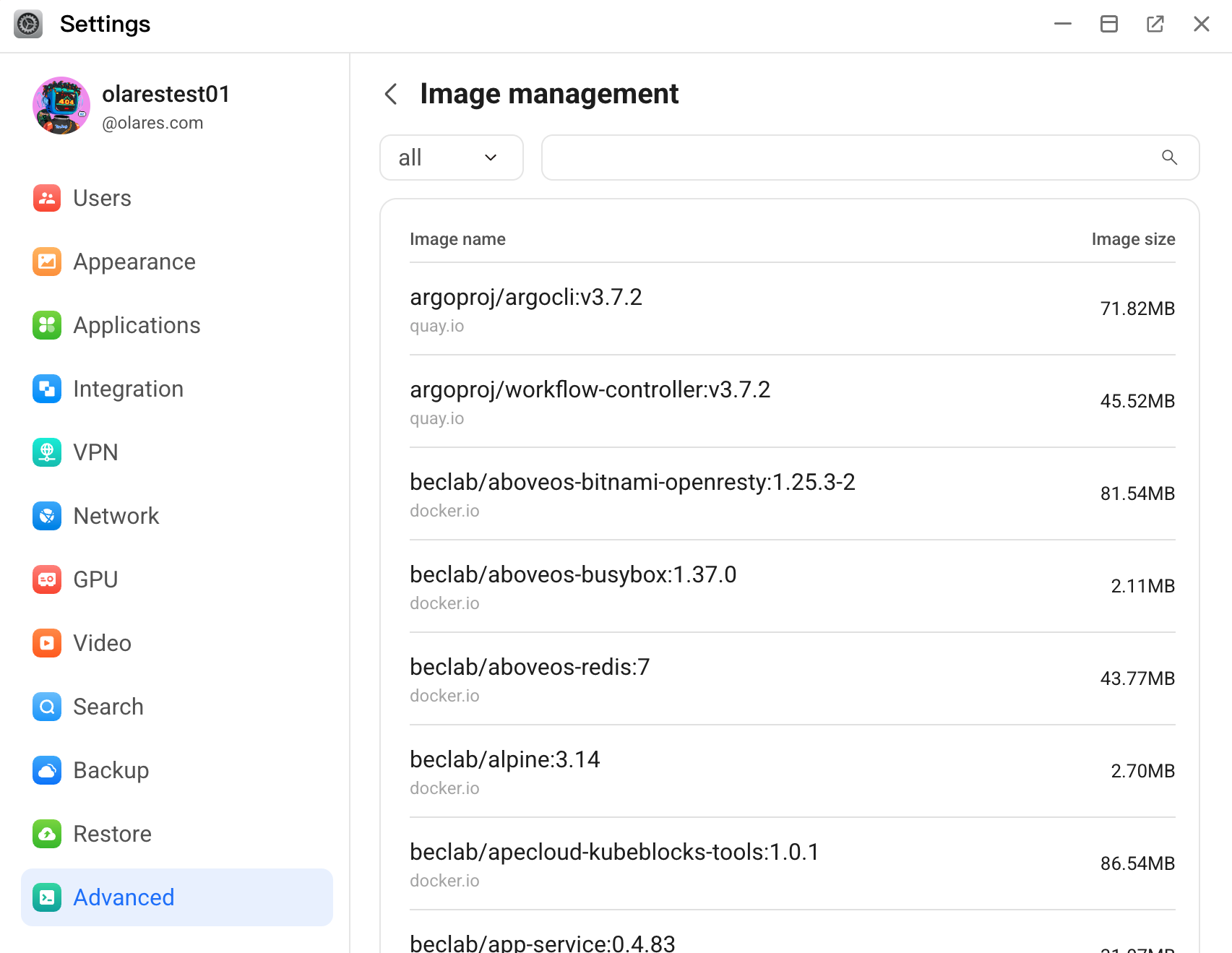 Image management