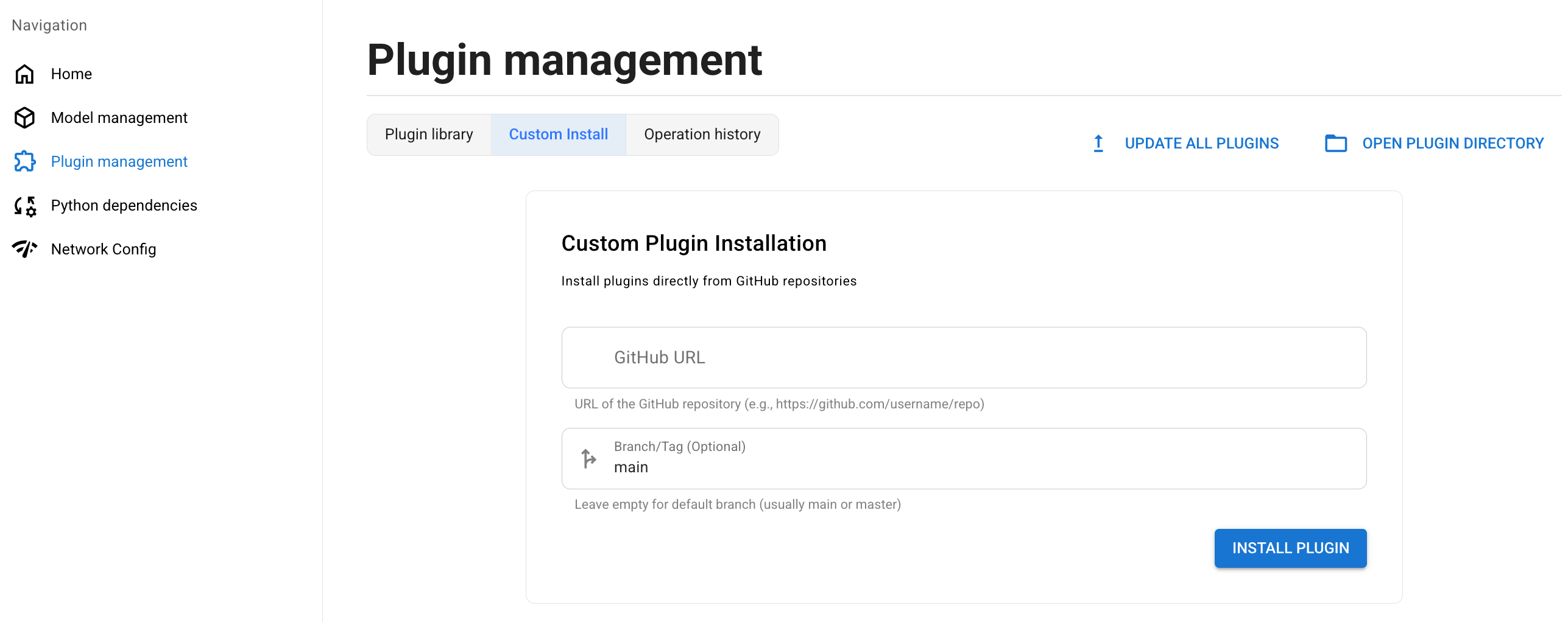 Download plugin