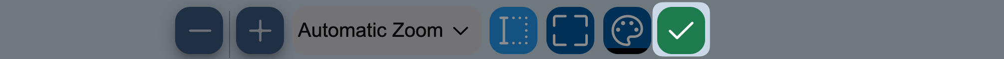 Checkmark confirm icon
