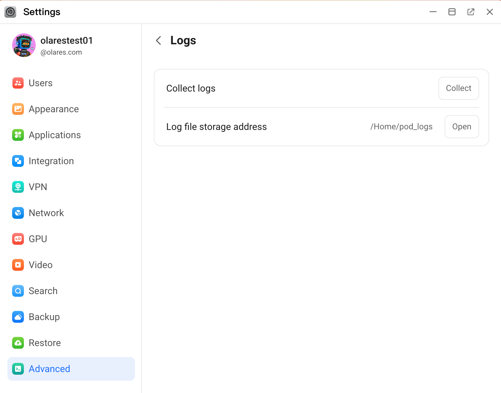 Generate logs