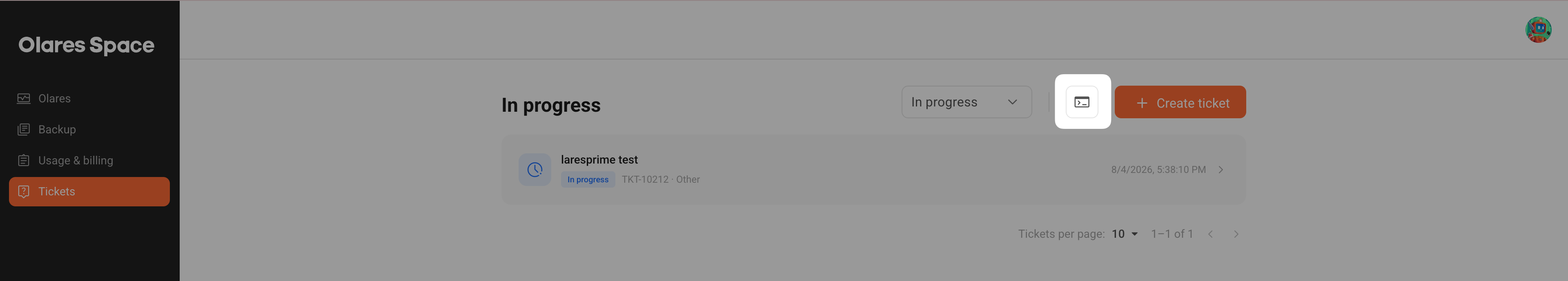 Upload logs with Olares CLI