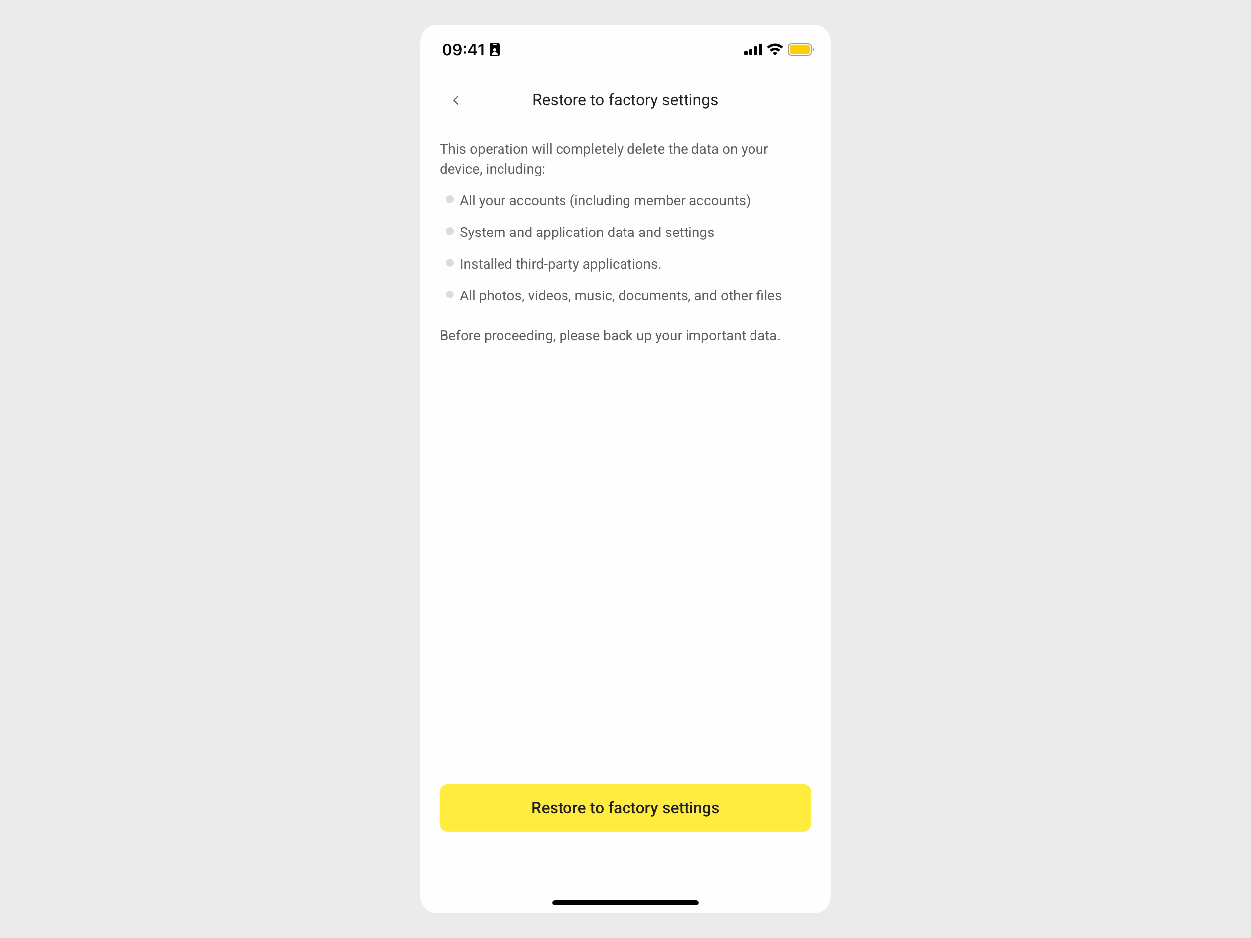 Review risk prompt