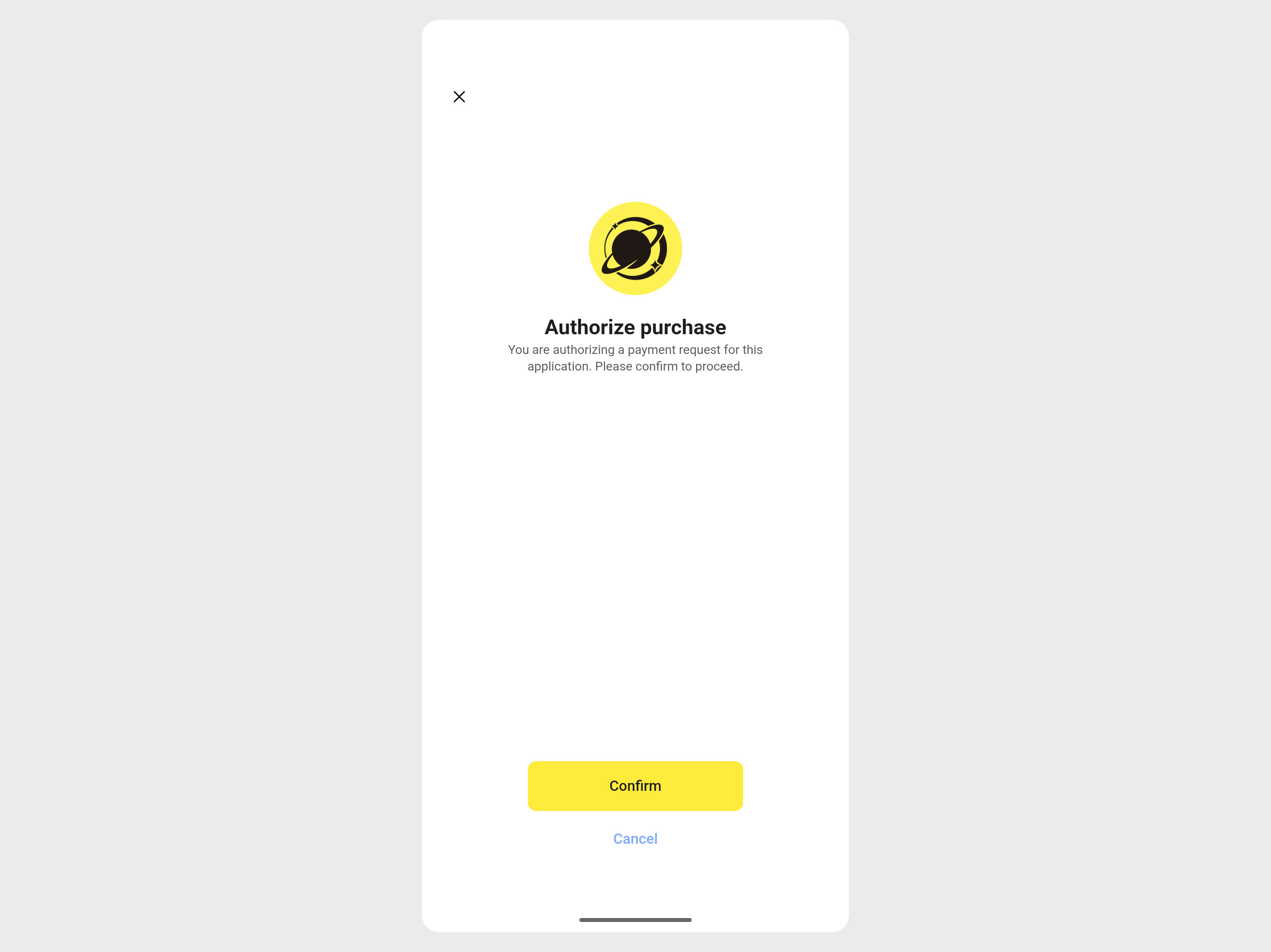 Authorize purchase
