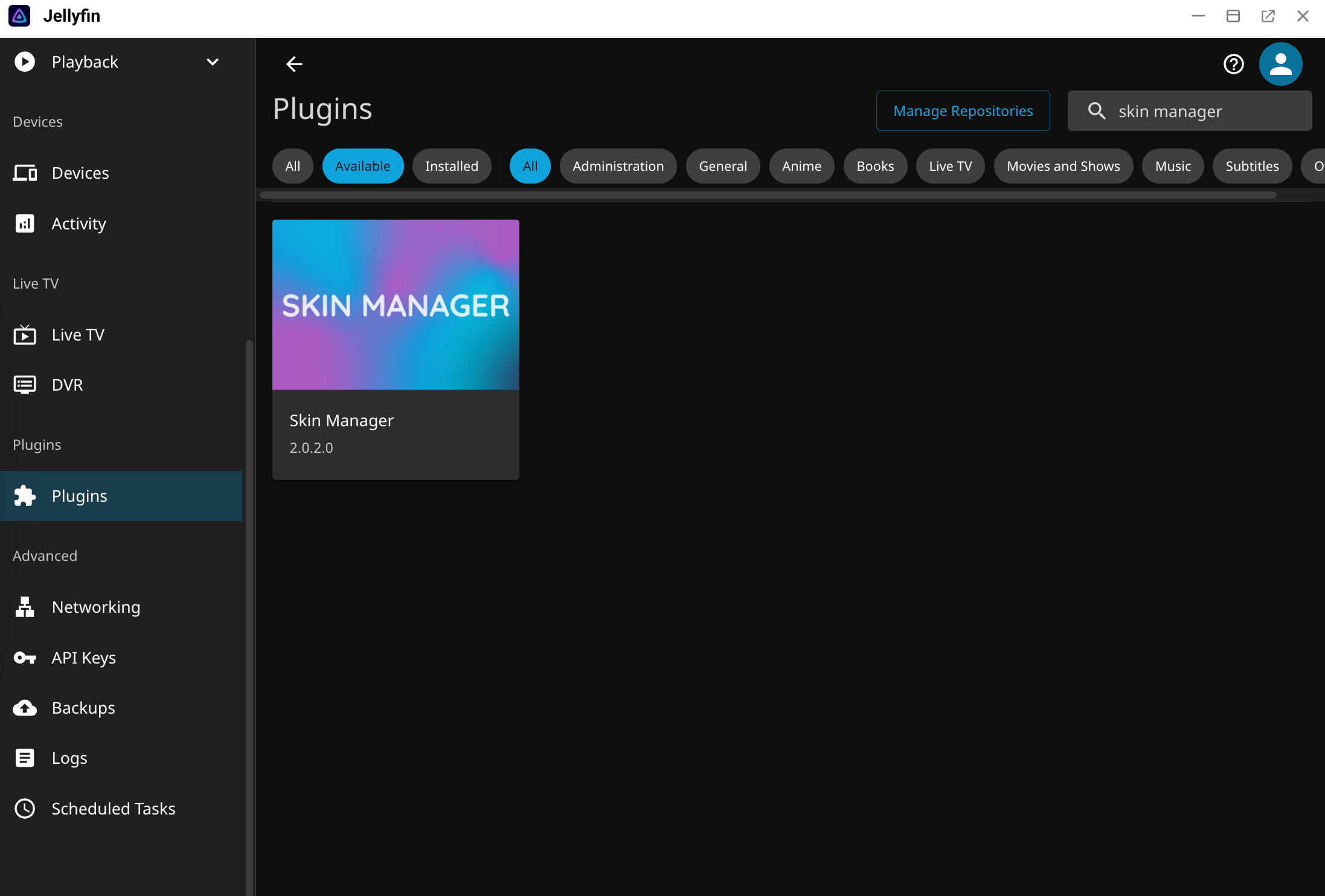 Find target plugin