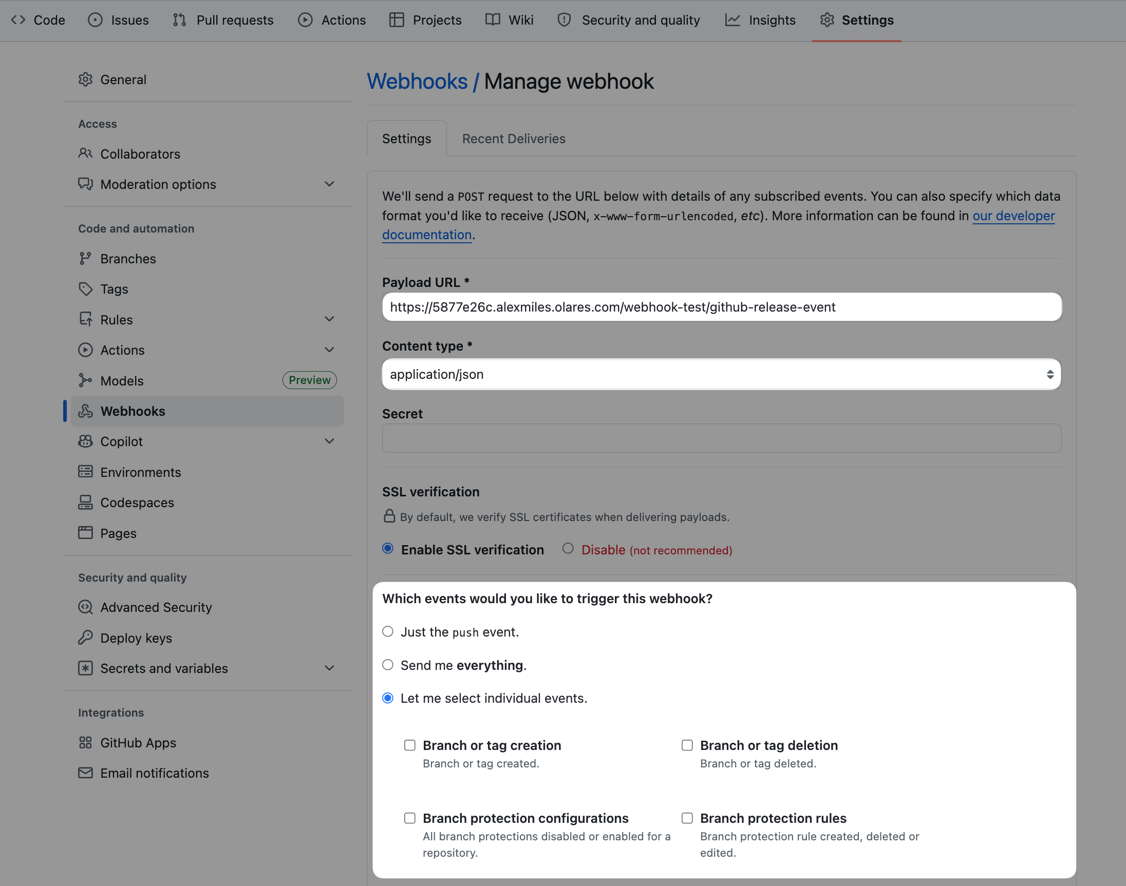 Add webhook