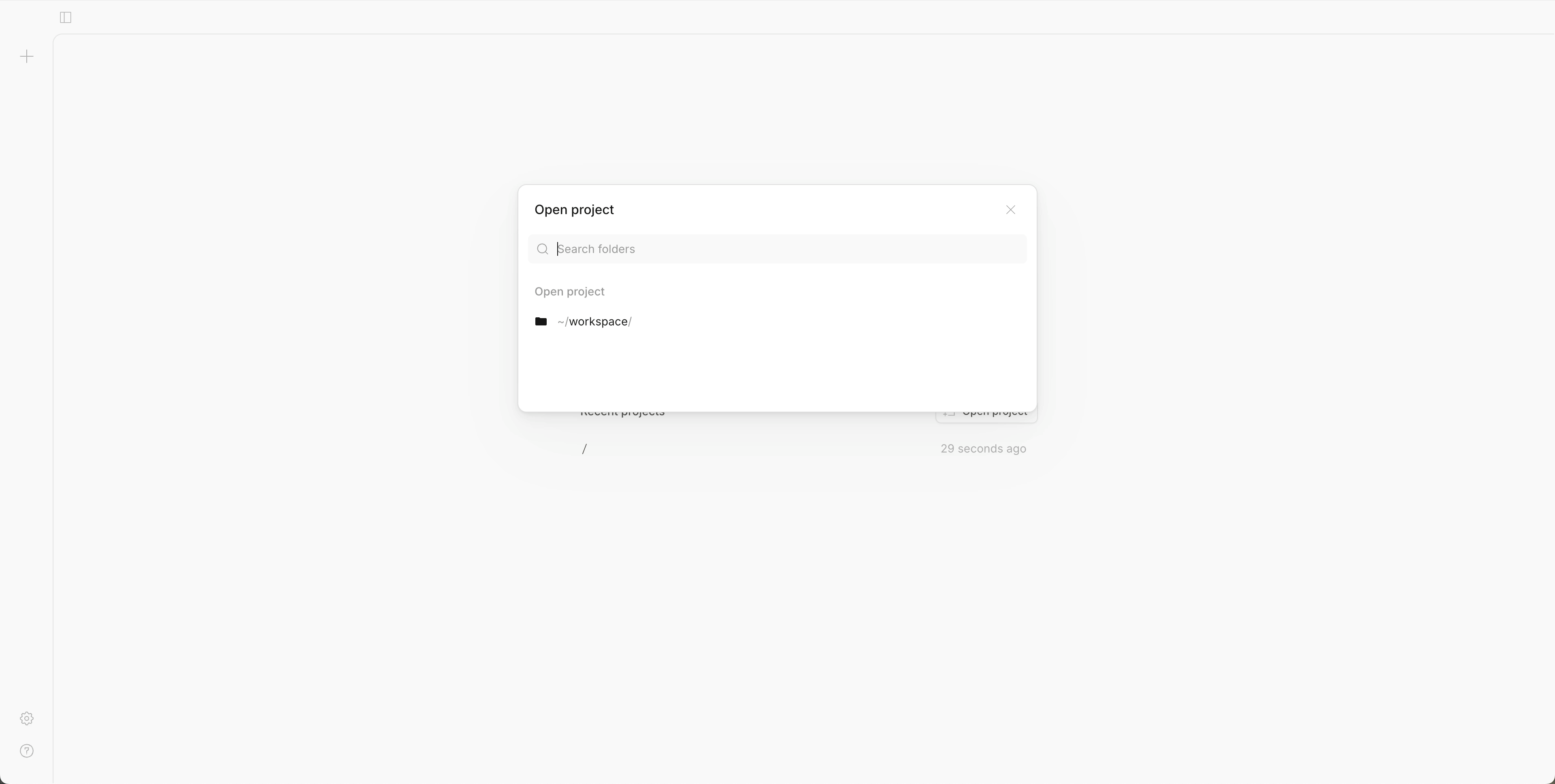 Create a project