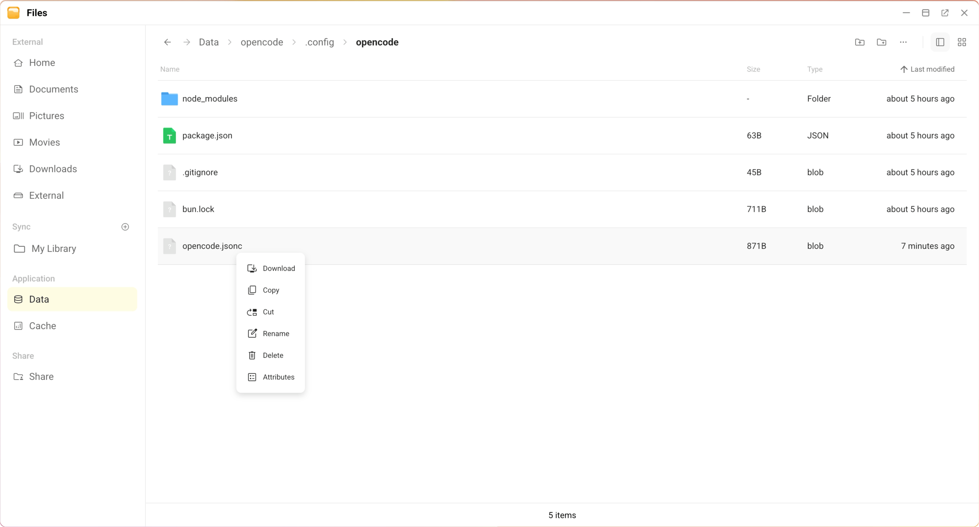 Rename config file