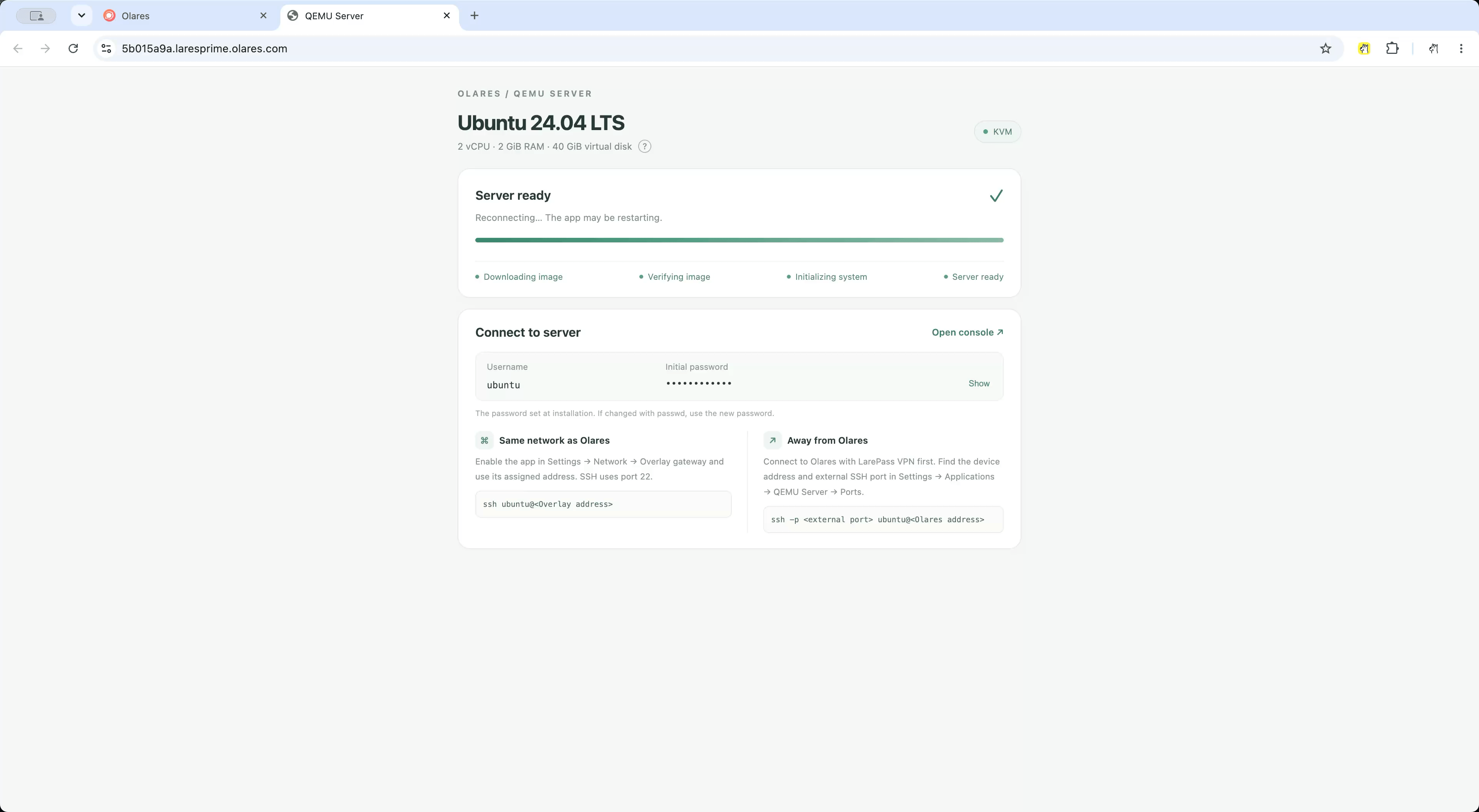 Linux 系统初始化完成
