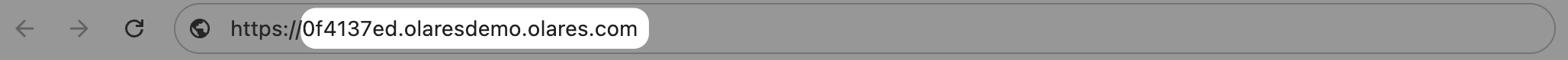 Domain address