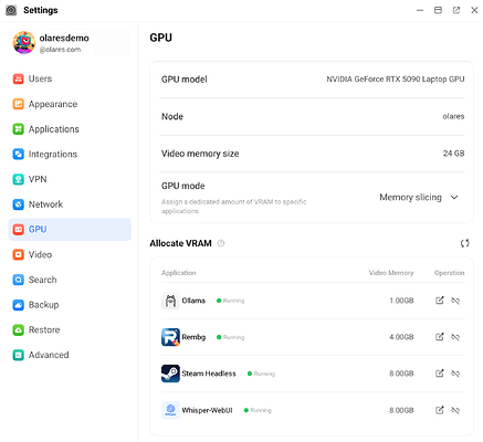 Resume the target app after freeing VRAM